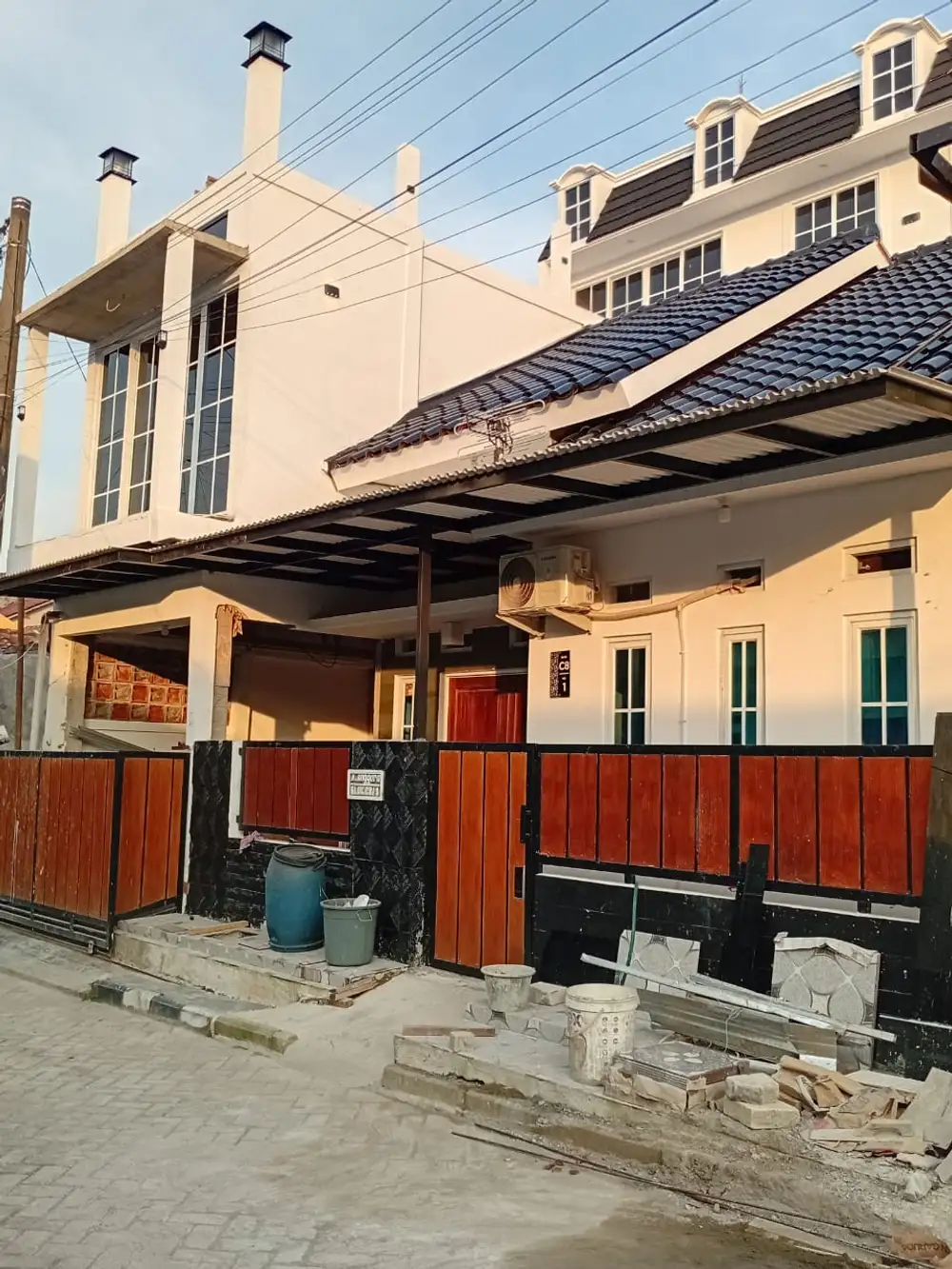 Dokumentasi lanjutan bangunan rumah tinggal di Depok